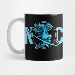 Astronaut Nocturnal Human Mug